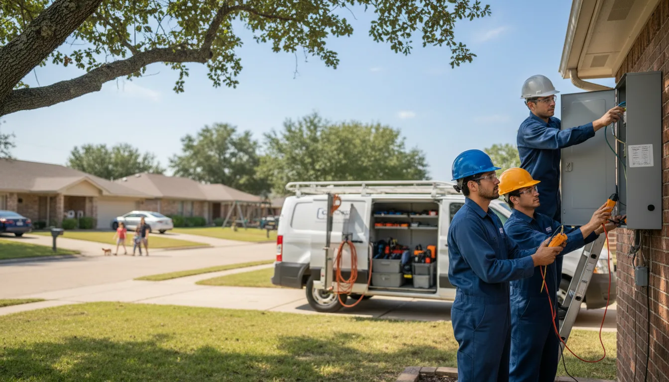 Certified electrician providing emergency electrical services in Sublette, IL